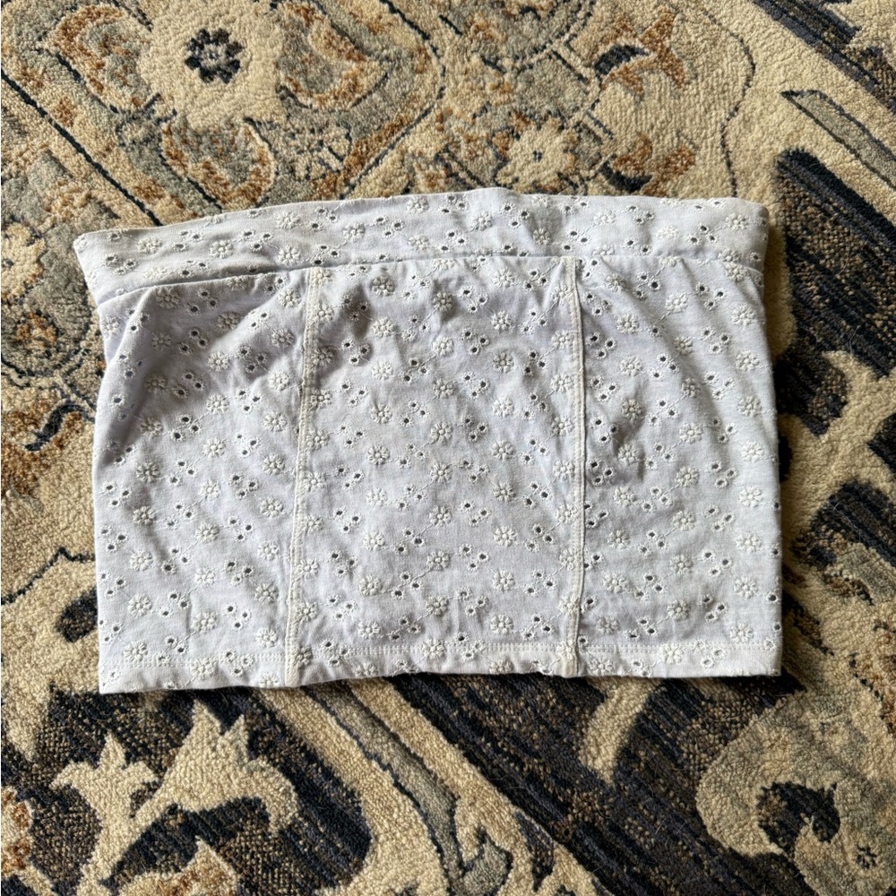 Light blue/purple Tube Top